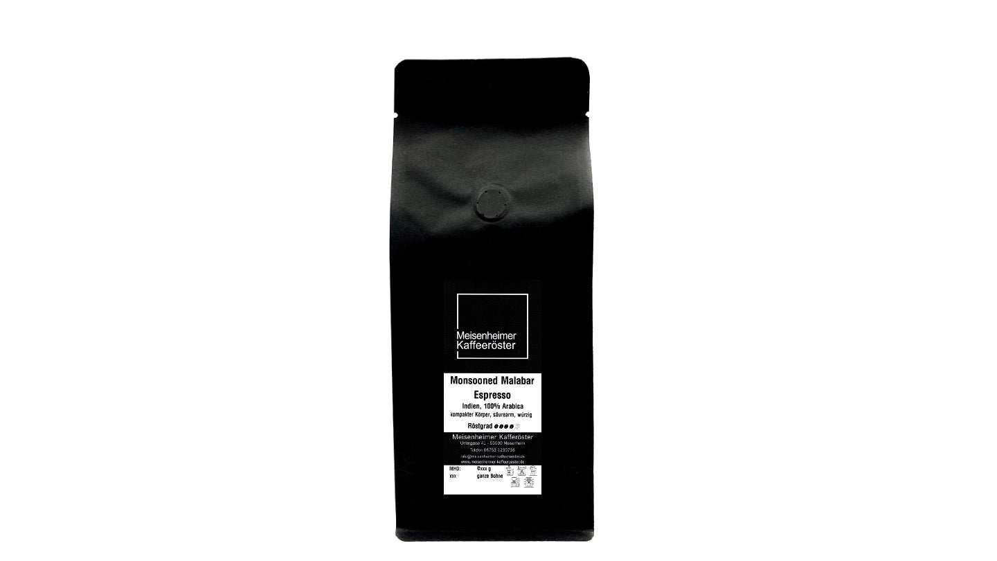 Monsooned Malabar Espresso – Intensiv & Würzig, mit Exotischer Note